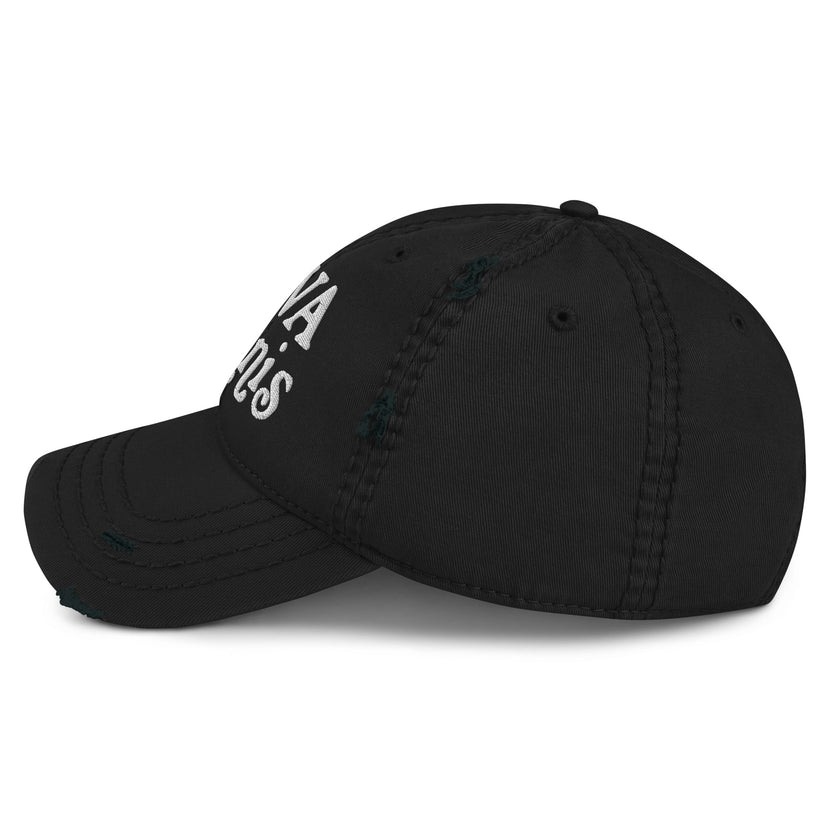 No Doubt CoVA Tennis Script Distressed Dad Hat