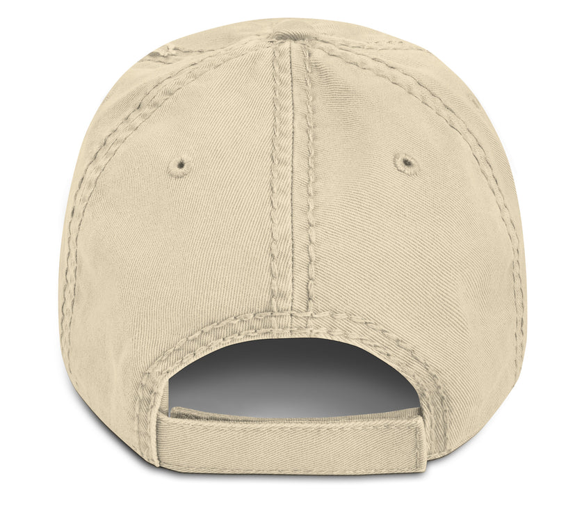 No Doubt CoVA Tennis Script Distressed Dad Hat