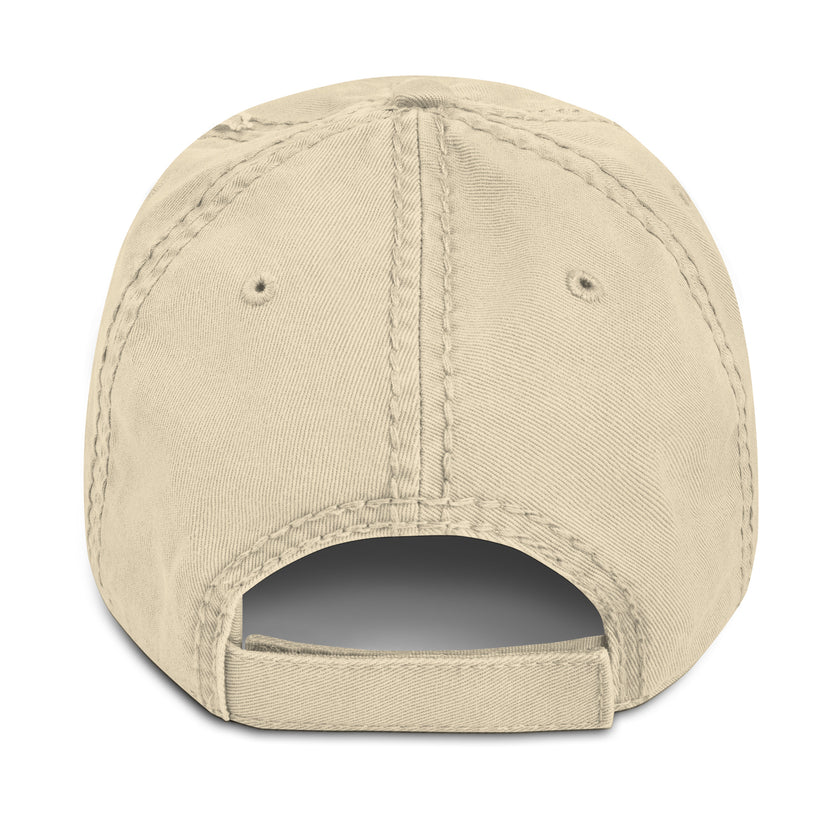 No Doubt CoVA Tennis Script Distressed Dad Hat