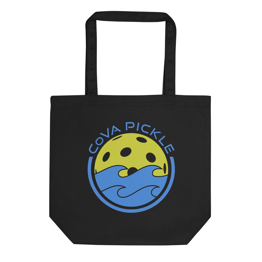 CoVA Pickle Ball & Waves Eco Tote Bag