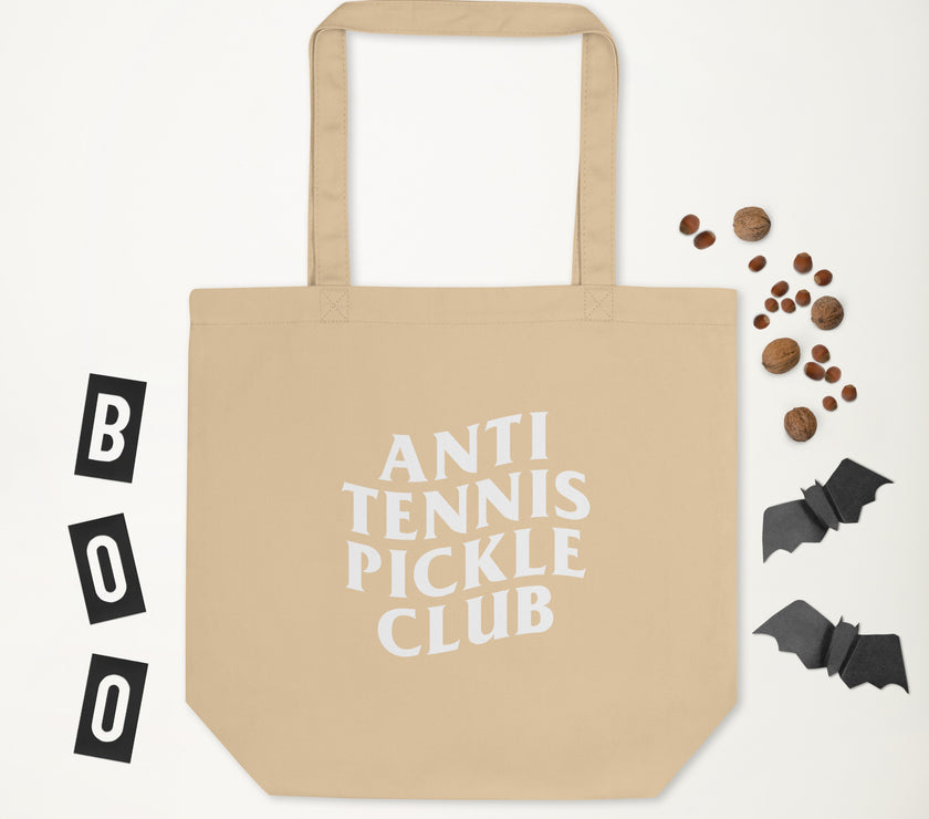 Anti Tennis Pickleball Club Eco Tote Bag