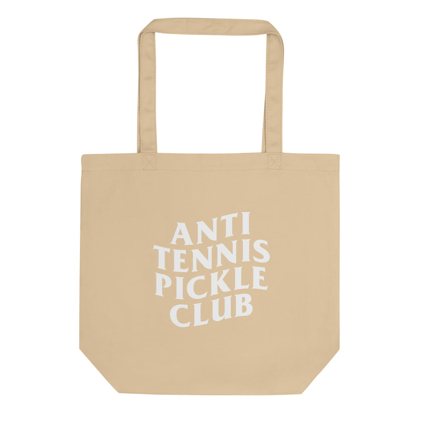 Anti Tennis Pickleball Club Eco Tote Bag