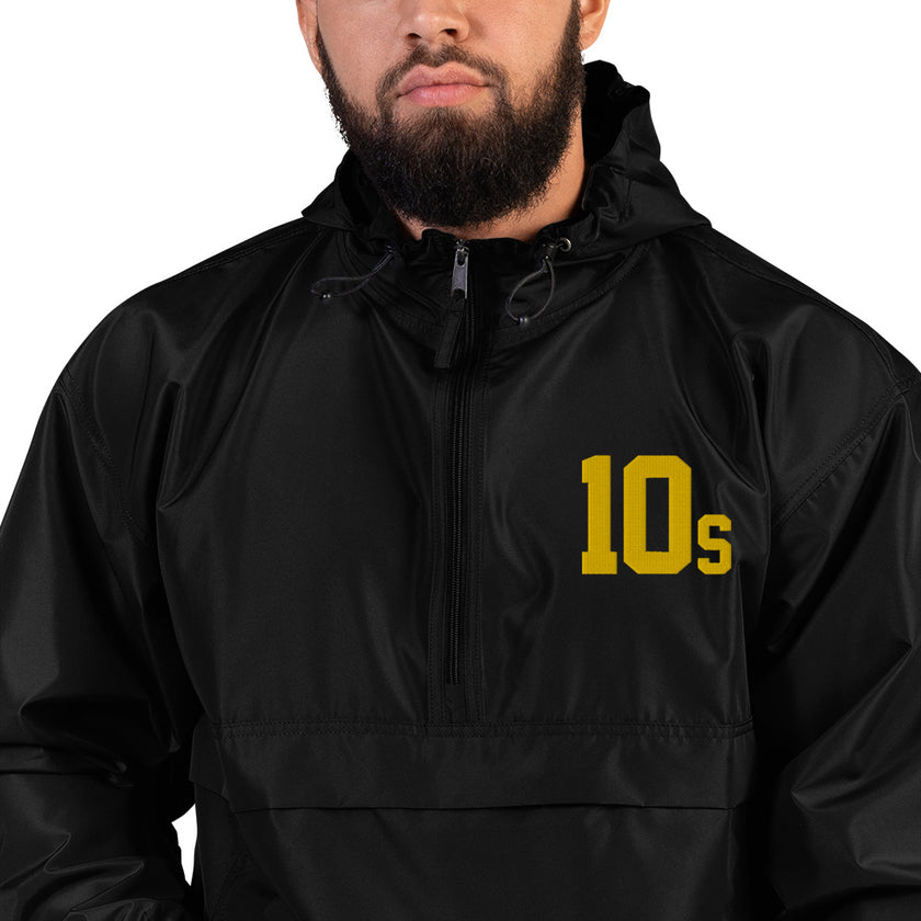 10s Embroidered Champion Packable Jacket by CoVA Tennis