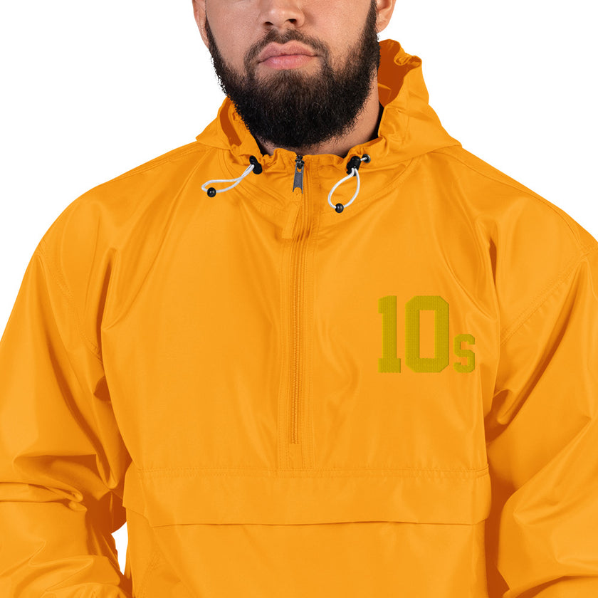 10s Embroidered Champion Packable Jacket by CoVA Tennis