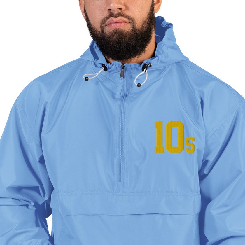 10s Embroidered Champion Packable Jacket by CoVA Tennis