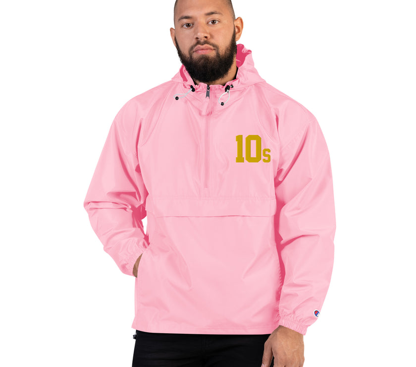 10s Embroidered Champion Packable Jacket by CoVA Tennis