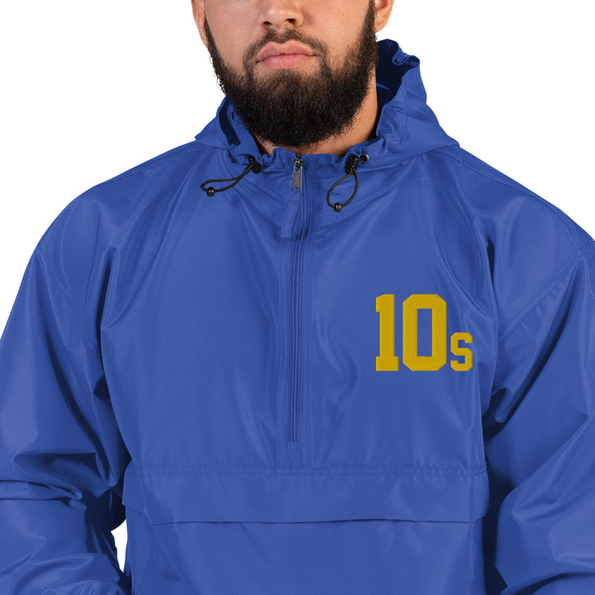 10s Embroidered Champion Packable Jacket by CoVA Tennis