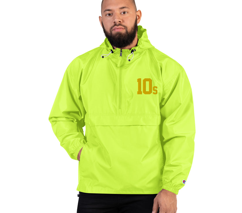 10s Embroidered Champion Packable Jacket by CoVA Tennis