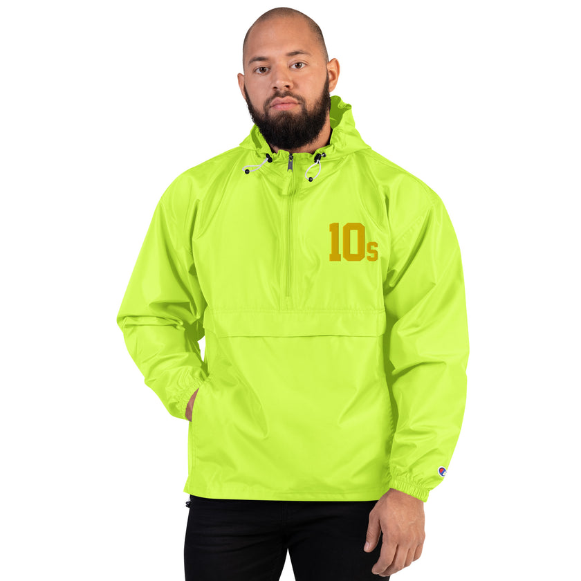 10s Embroidered Champion Packable Jacket by CoVA Tennis