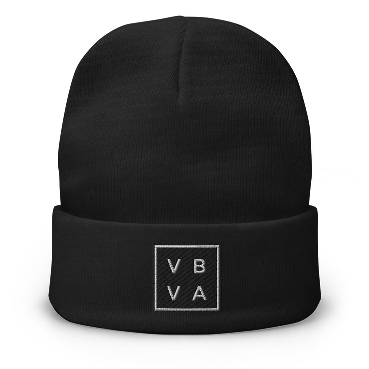 VBVA Embroidered Beanie by CoVA Tennis Virginia Beach Virginia