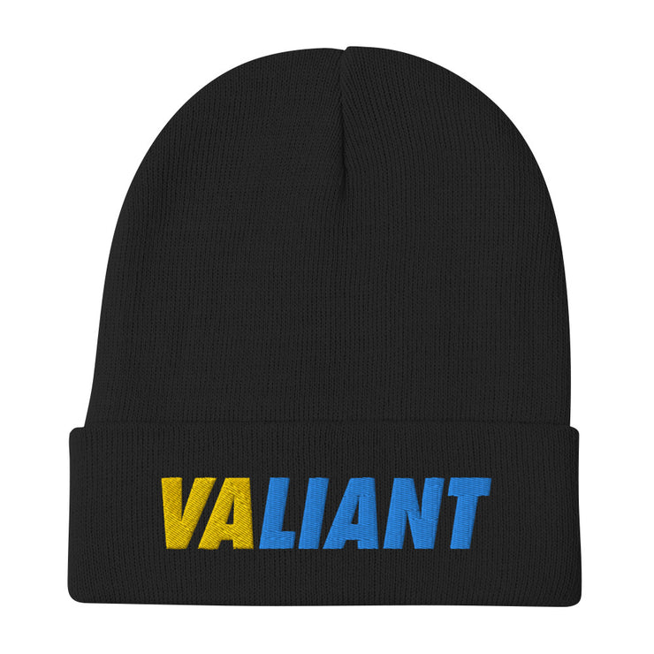 VALIANT by CoVA Tennis Embroidered Beanie