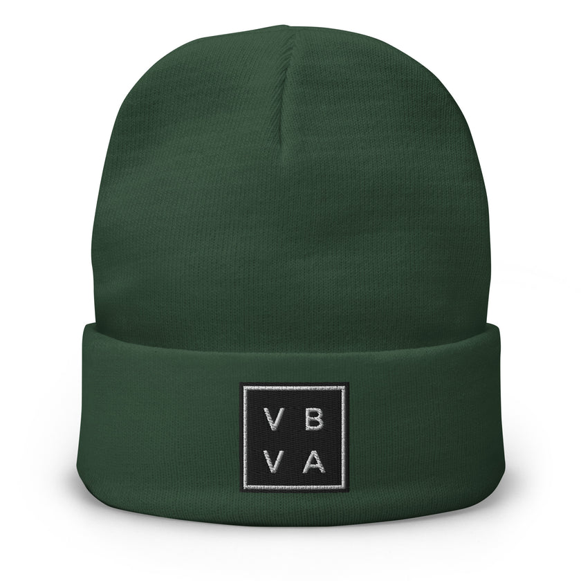 VBVA Embroidered Beanie by CoVA Tennis Virginia Beach Virginia