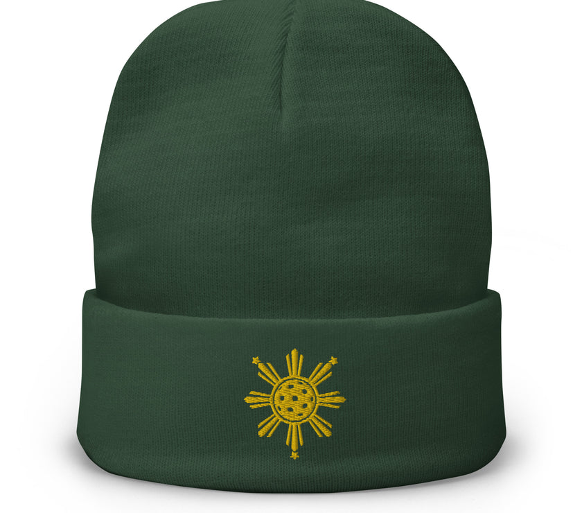 CoVA Pickleball Sun & Stars Embroidered Beanie