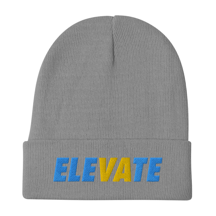 ELEVATE by CoVA Tennis Embroidered Beanie