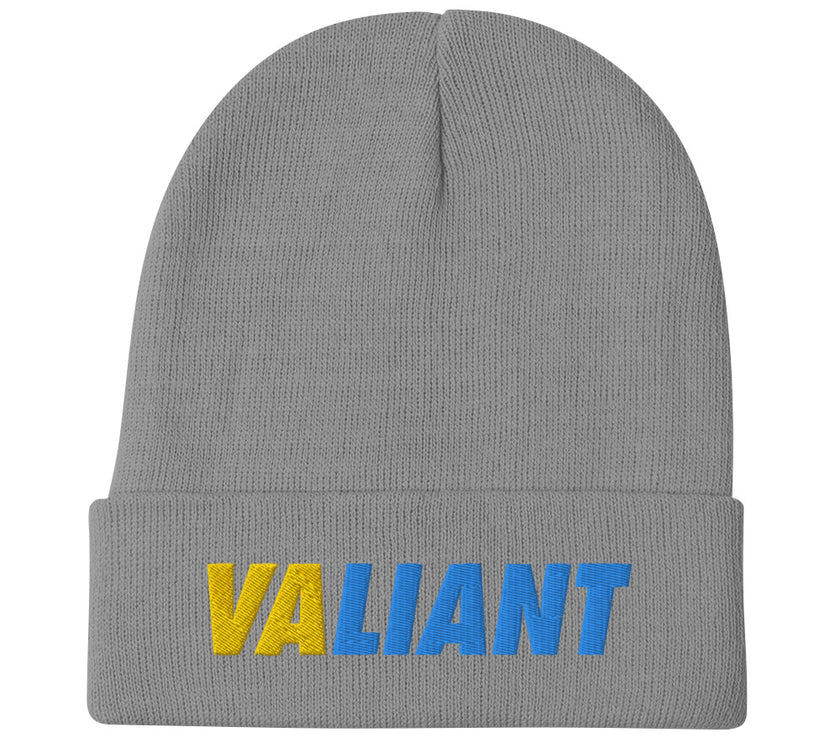 VALIANT by CoVA Tennis Embroidered Beanie