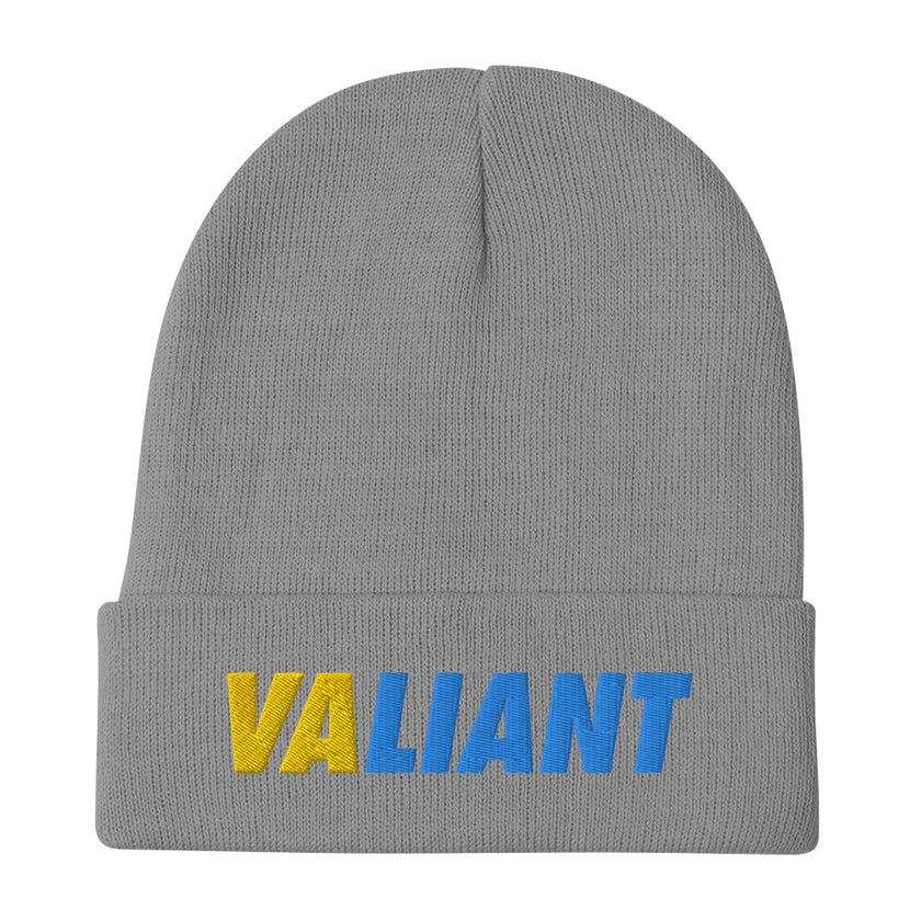 VALIANT by CoVA Tennis Embroidered Beanie