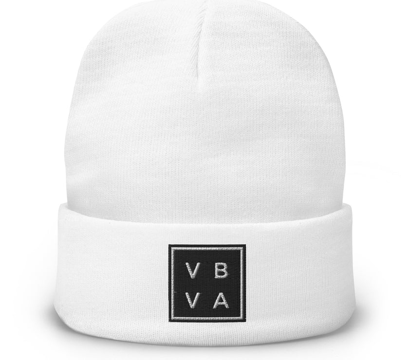 VBVA Embroidered Beanie by CoVA Tennis Virginia Beach Virginia