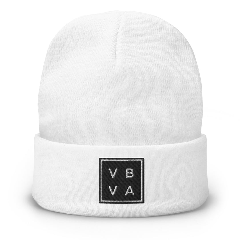 VBVA Embroidered Beanie by CoVA Tennis Virginia Beach Virginia