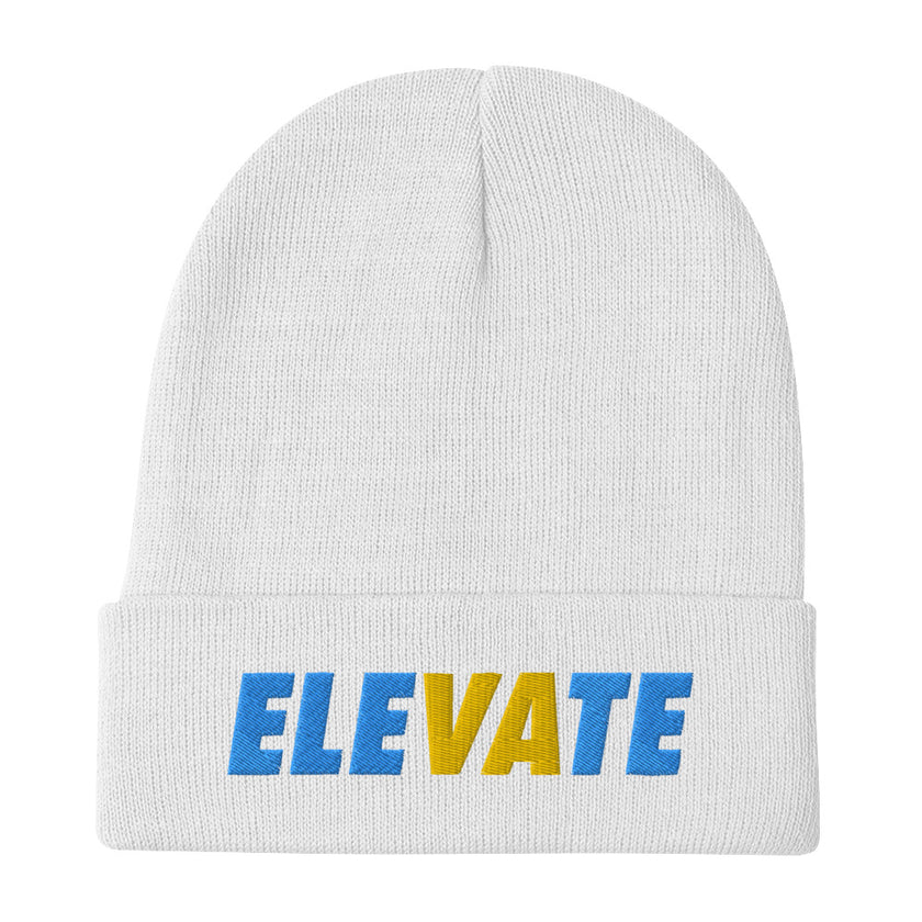 ELEVATE by CoVA Tennis Embroidered Beanie