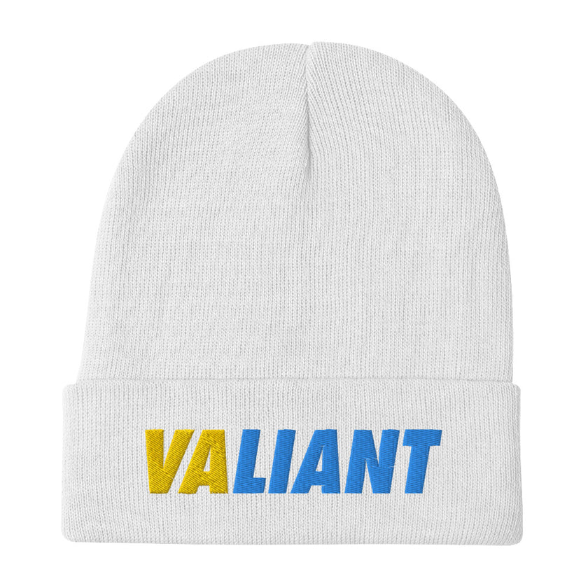 VALIANT by CoVA Tennis Embroidered Beanie