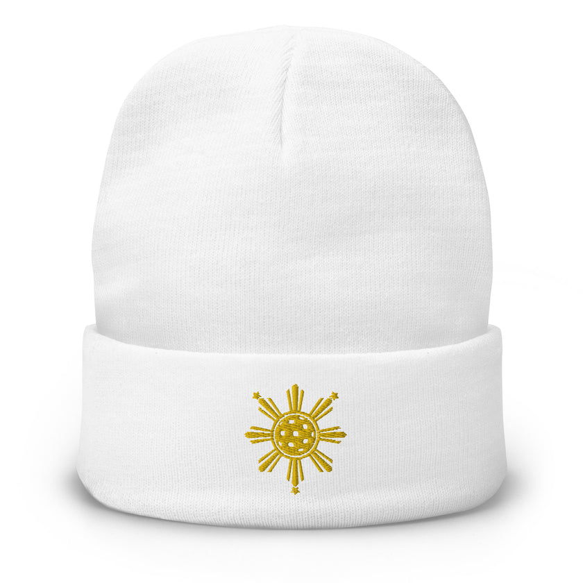 CoVA Pickleball Sun & Stars Embroidered Beanie