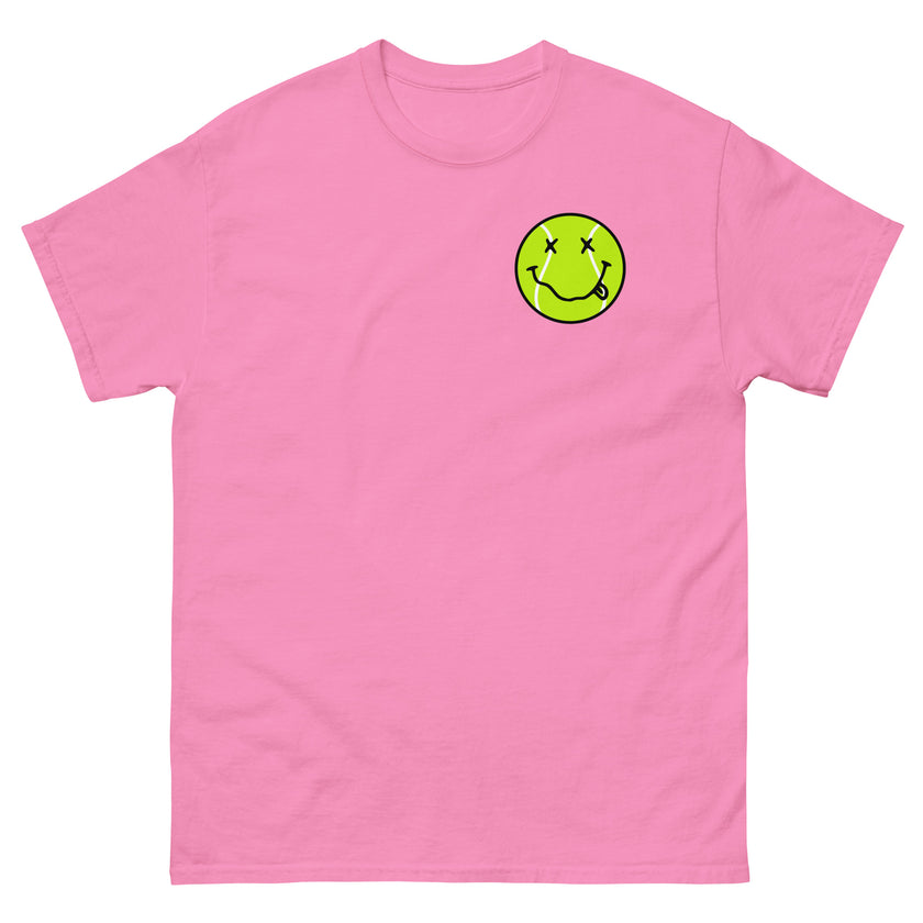 Smiling Tennis Ball by CoVA Tennis Men's classic tee