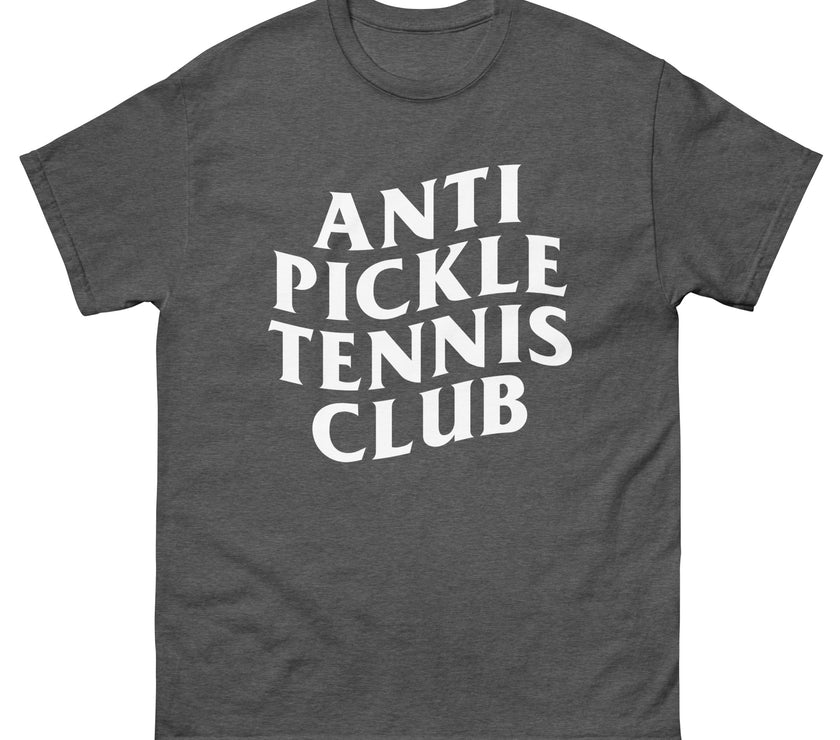 Anti Pickleball Tennis Club Men's classic tee by CoVA Tennis