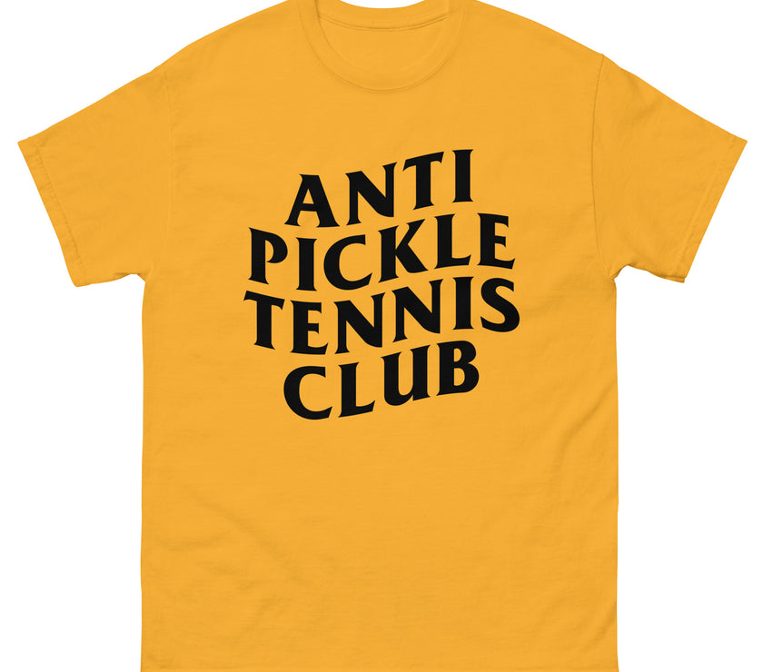 Anti Pickleball Tennis Club Men's classic tee by CoVA Tennis