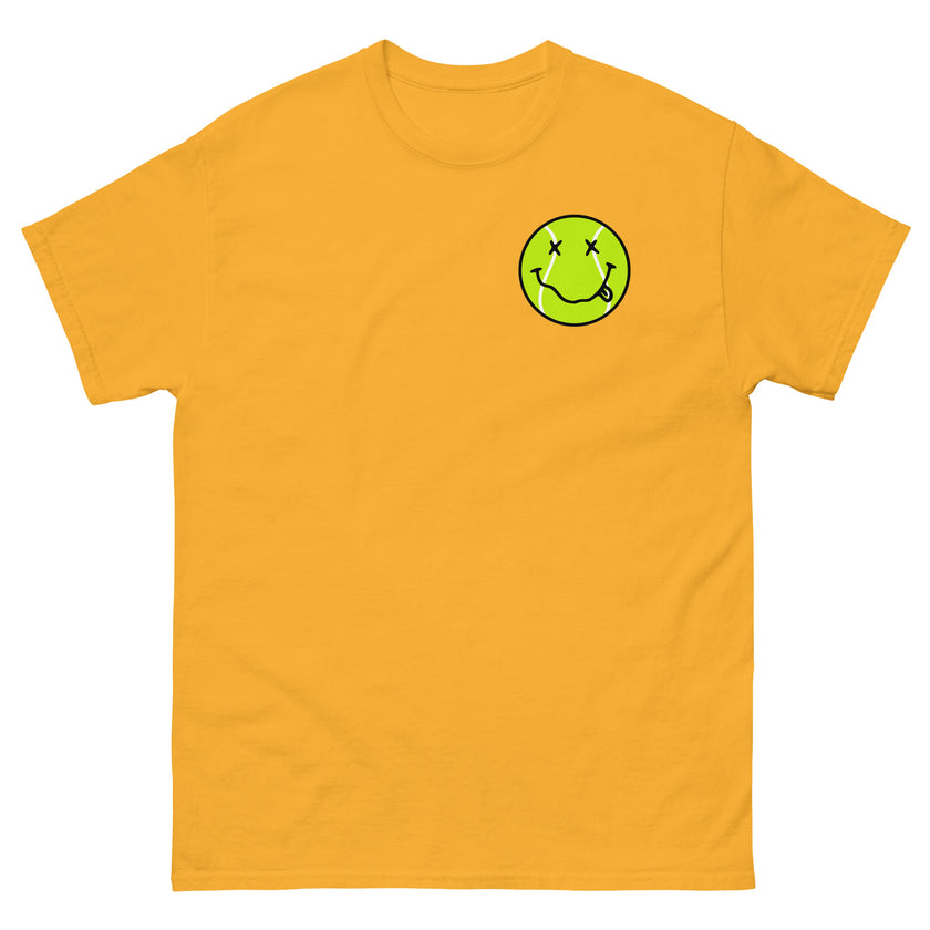 Smiling Tennis Ball by CoVA Tennis Men's classic tee