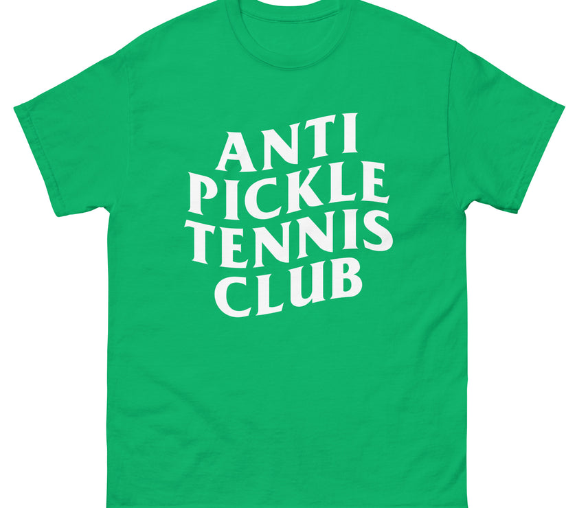 Anti Pickleball Tennis Club Men's classic tee by CoVA Tennis