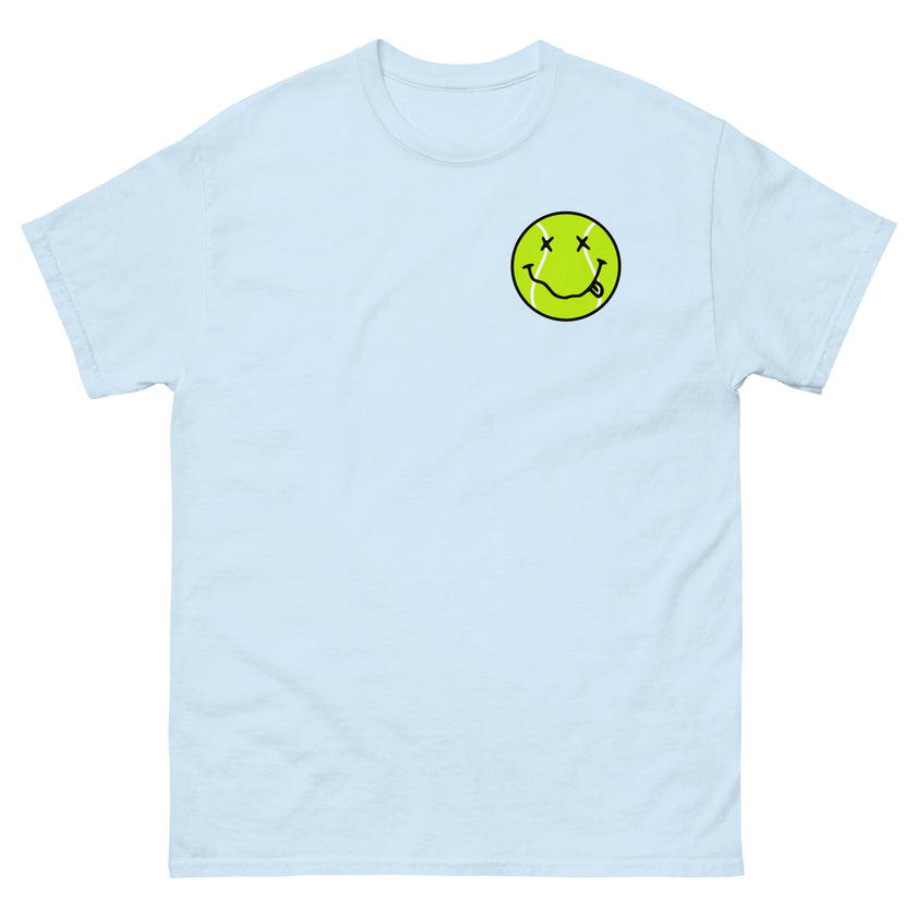 Smiling Tennis Ball by CoVA Tennis Men's classic tee