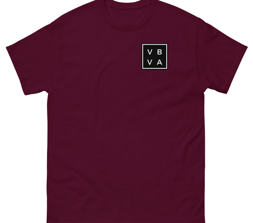 VBVA Men's classic tee by CoVA Tennis Virginia Beach Virginia