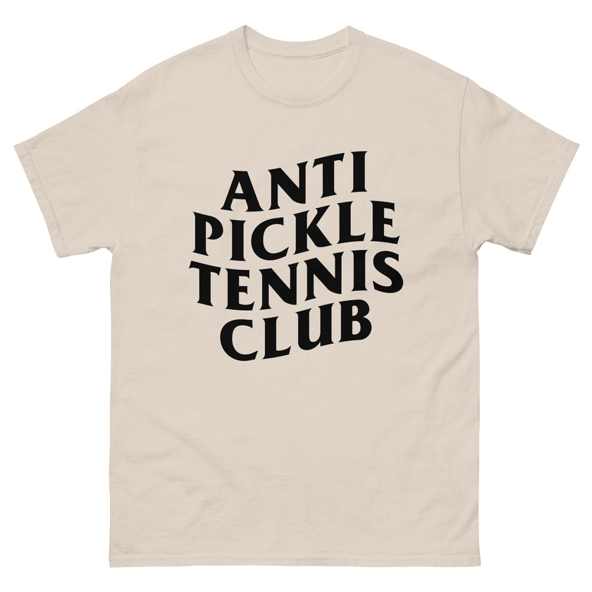 Anti Pickleball Tennis Club Men's classic tee by CoVA Tennis