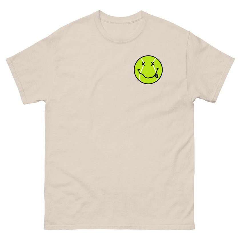 Smiling Tennis Ball by CoVA Tennis Men's classic tee