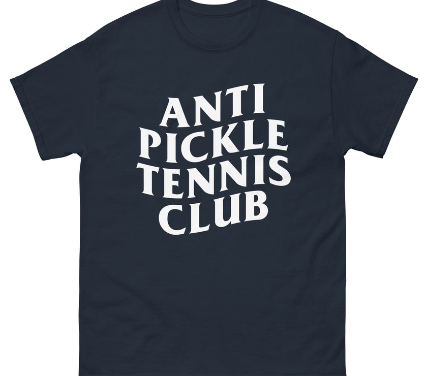 Anti Pickleball Tennis Club Men's classic tee by CoVA Tennis