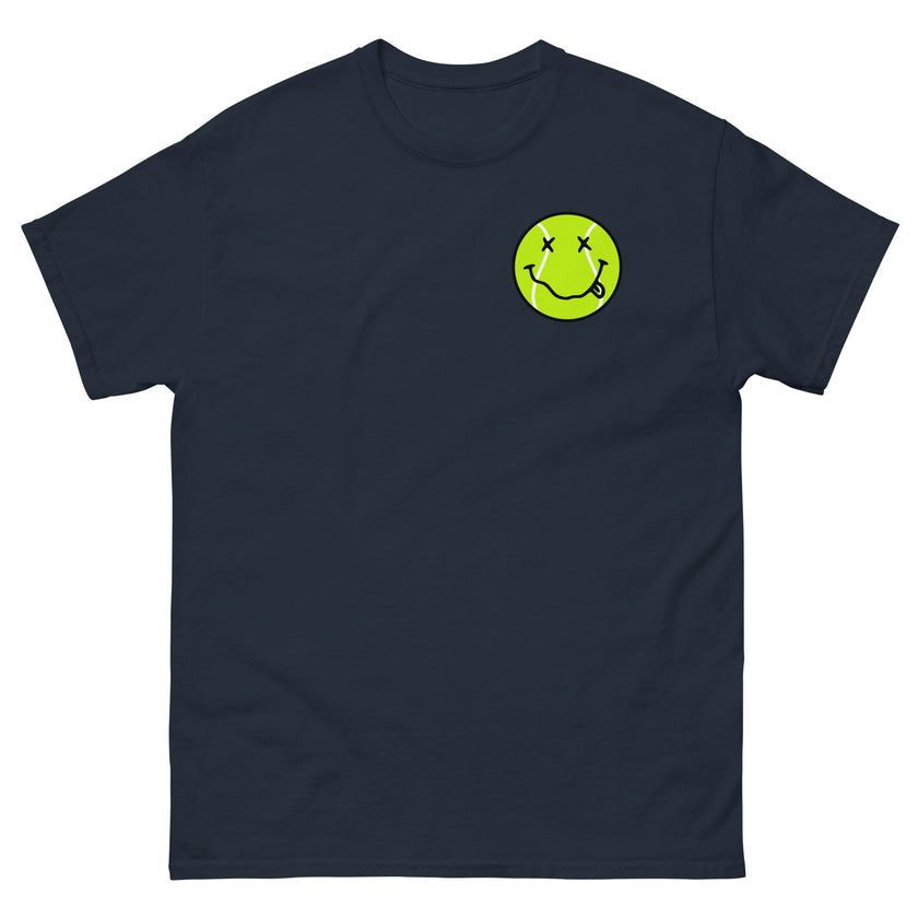 Smiling Tennis Ball by CoVA Tennis Men's classic tee