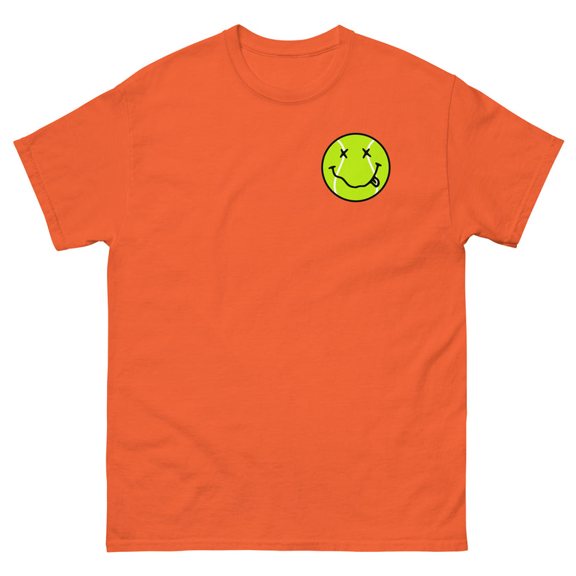 Smiling Tennis Ball by CoVA Tennis Men's classic tee