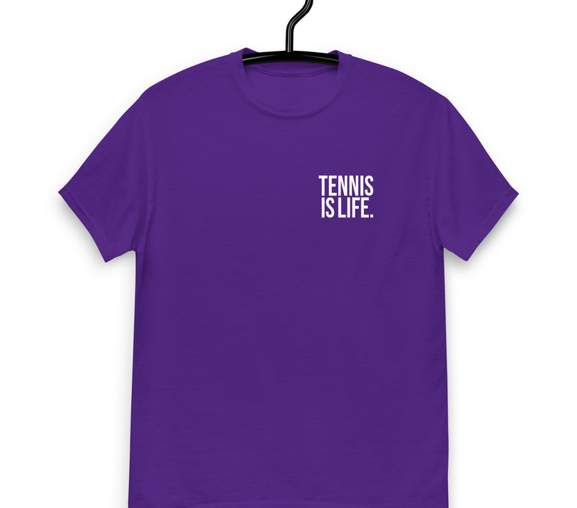 Tennis is LIfe Men's classic tee by CoVA Tennis