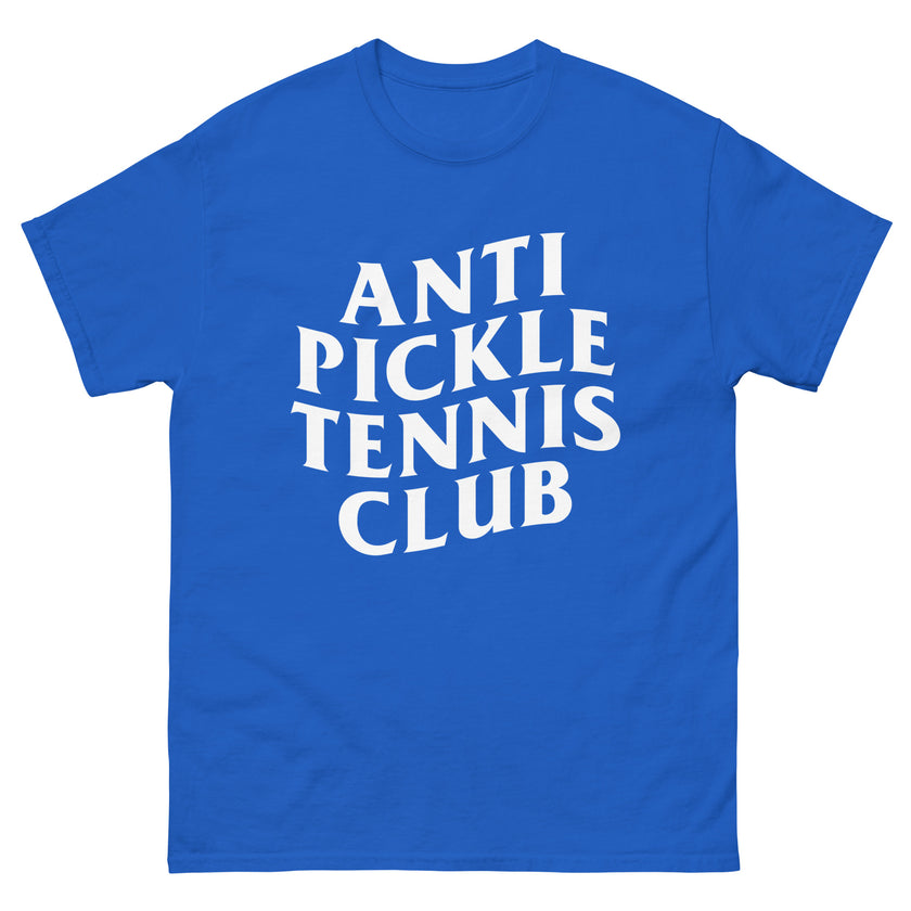 Anti Pickleball Tennis Club Men's classic tee by CoVA Tennis