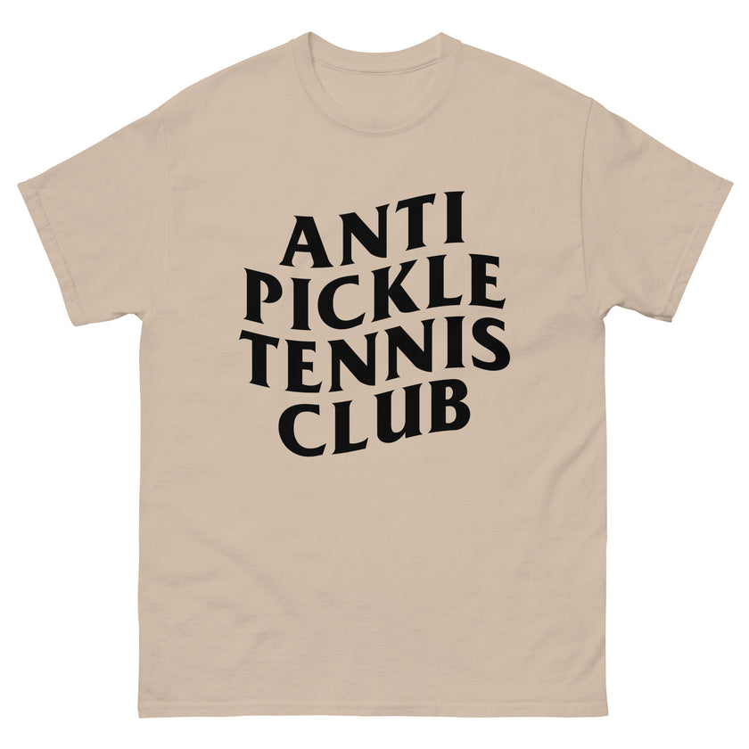 Anti Pickleball Tennis Club Men's classic tee by CoVA Tennis