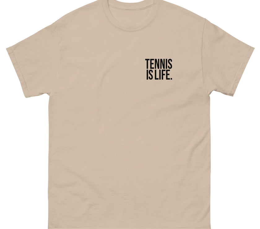 Tennis is LIfe Men's classic tee by CoVA Tennis