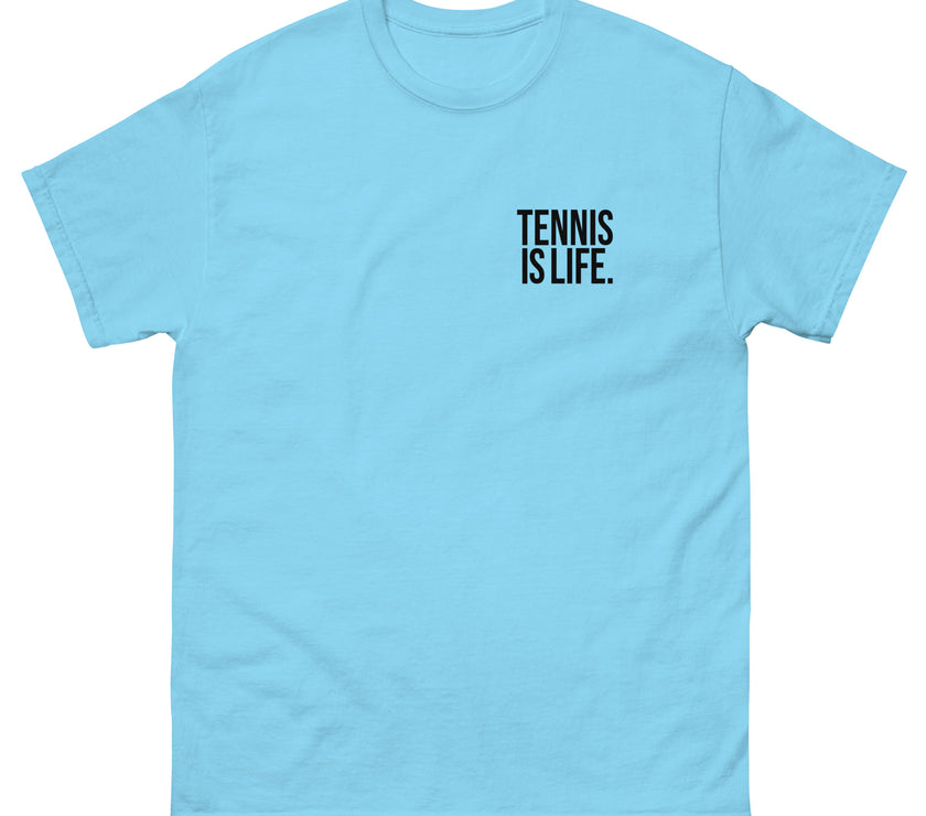 Tennis is LIfe Men's classic tee by CoVA Tennis