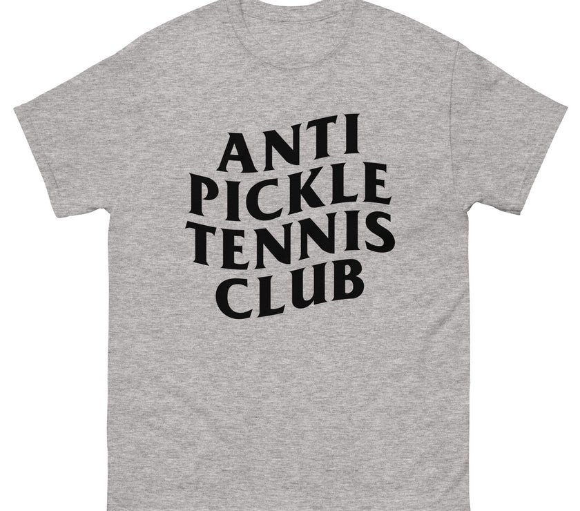 Anti Pickleball Tennis Club Men's classic tee by CoVA Tennis