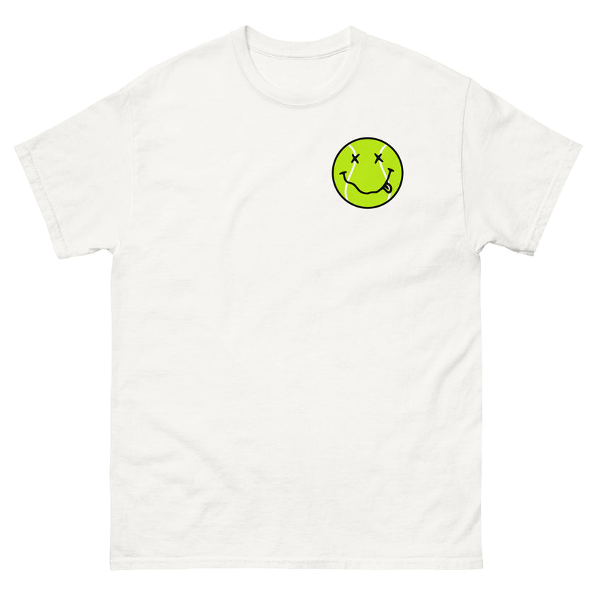 Smiling Tennis Ball by CoVA Tennis Men's classic tee