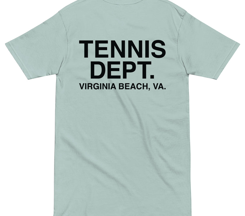 Tennis Dept Men’s premium heavyweight tee