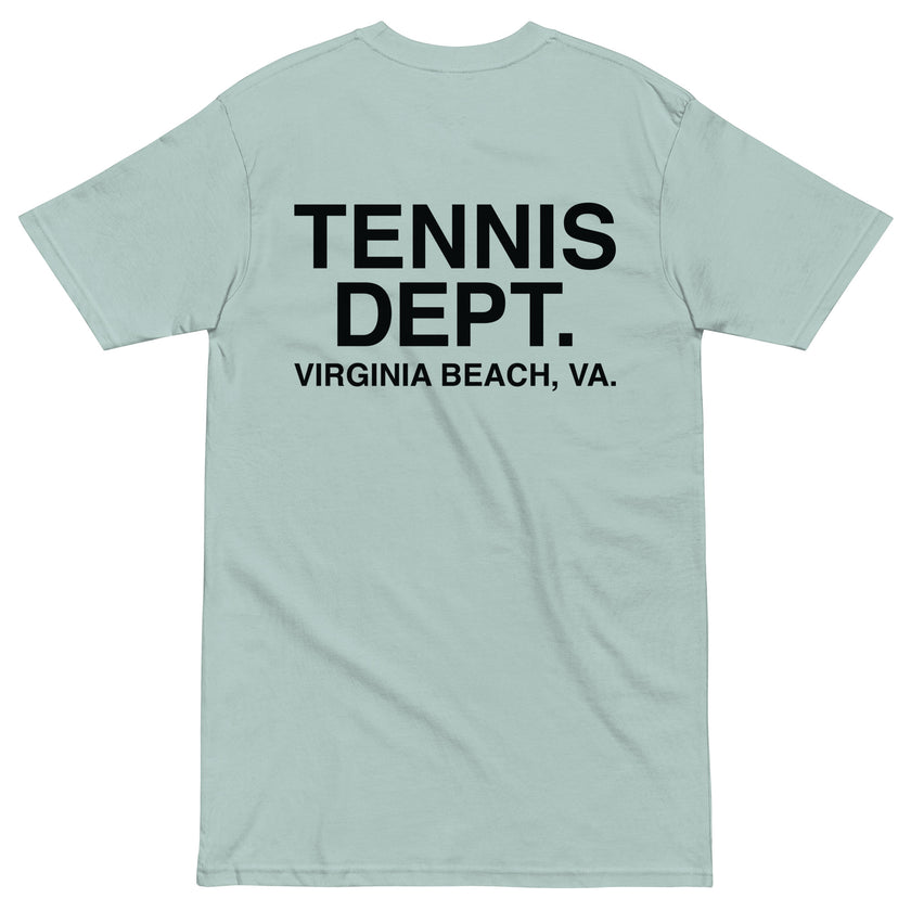 Tennis Dept Men’s premium heavyweight tee