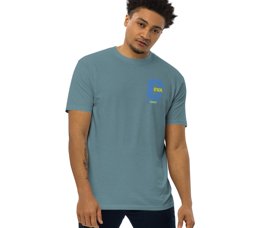 Varsity C CoVA Tennis premium heavyweight tee