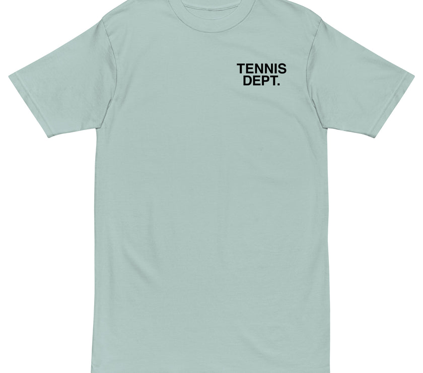 Tennis Dept Men’s premium heavyweight tee