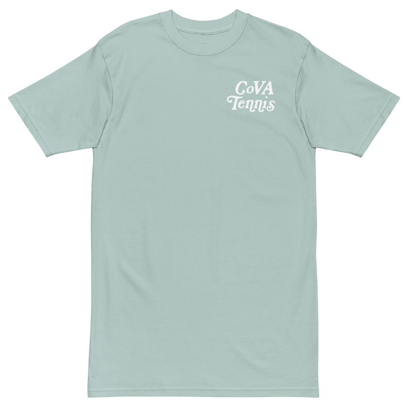 When In Doubt Call it Out by CoVA Tennis Men’s premium heavyweight tee