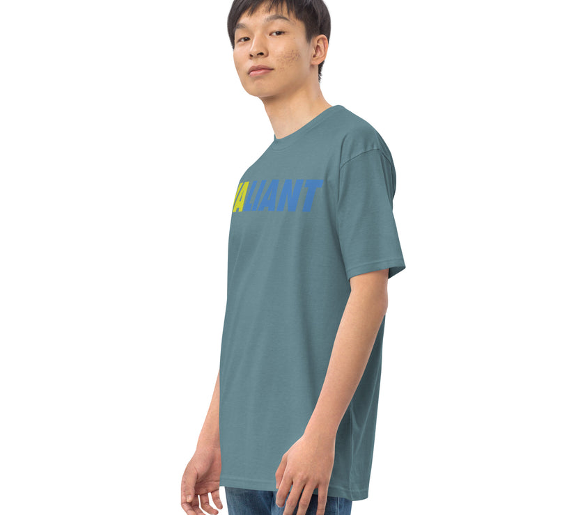 VALIANT by CoVA Tennis Men’s premium heavyweight tee